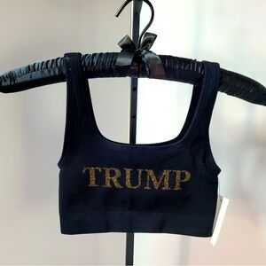 TRUMP YOGA WORKOUT EXERCISE ATHLEISURE TANK TOP 🇺🇸.                       W004